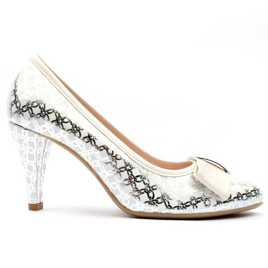 Women Le Babe | 1315 Dress Shoe - Silver Multi