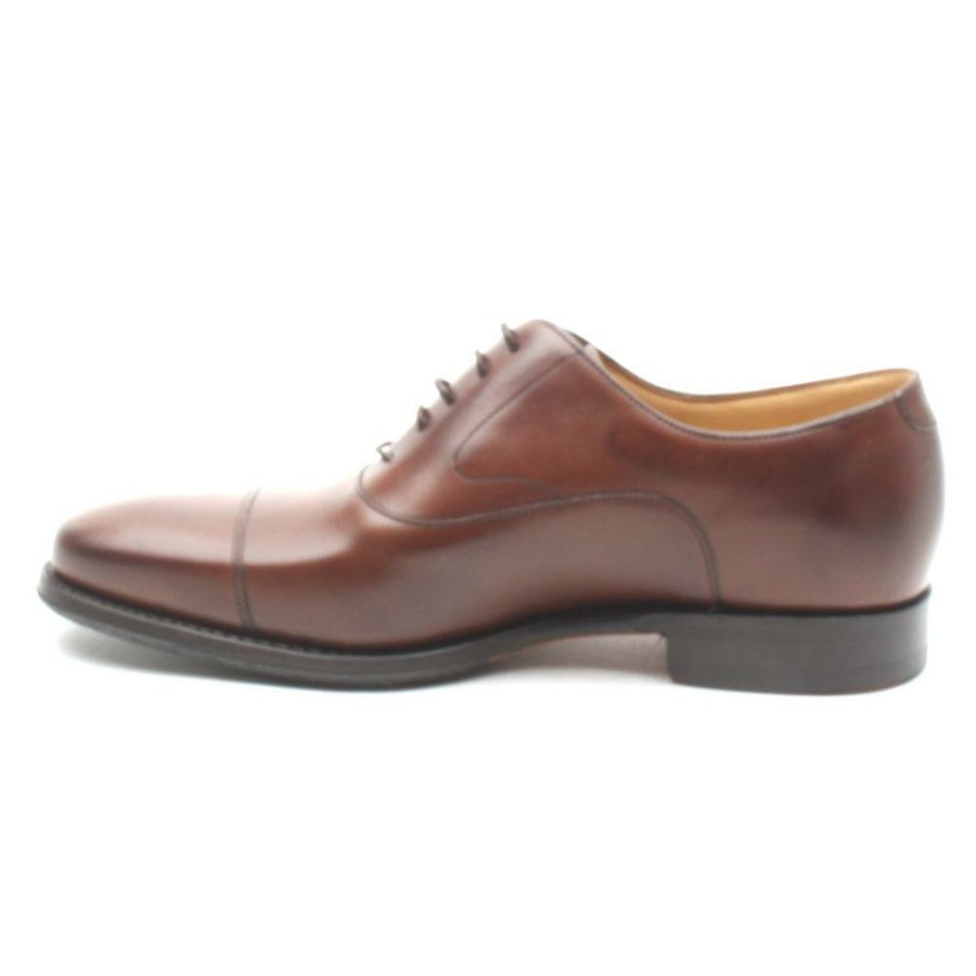 Men Barker | Wright Laced Shoe - Walnut