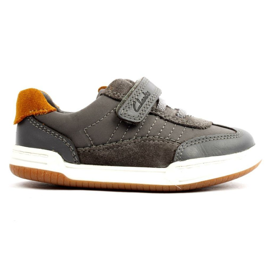 Kids Clarks | Fawn Family K Shoe - Grey F