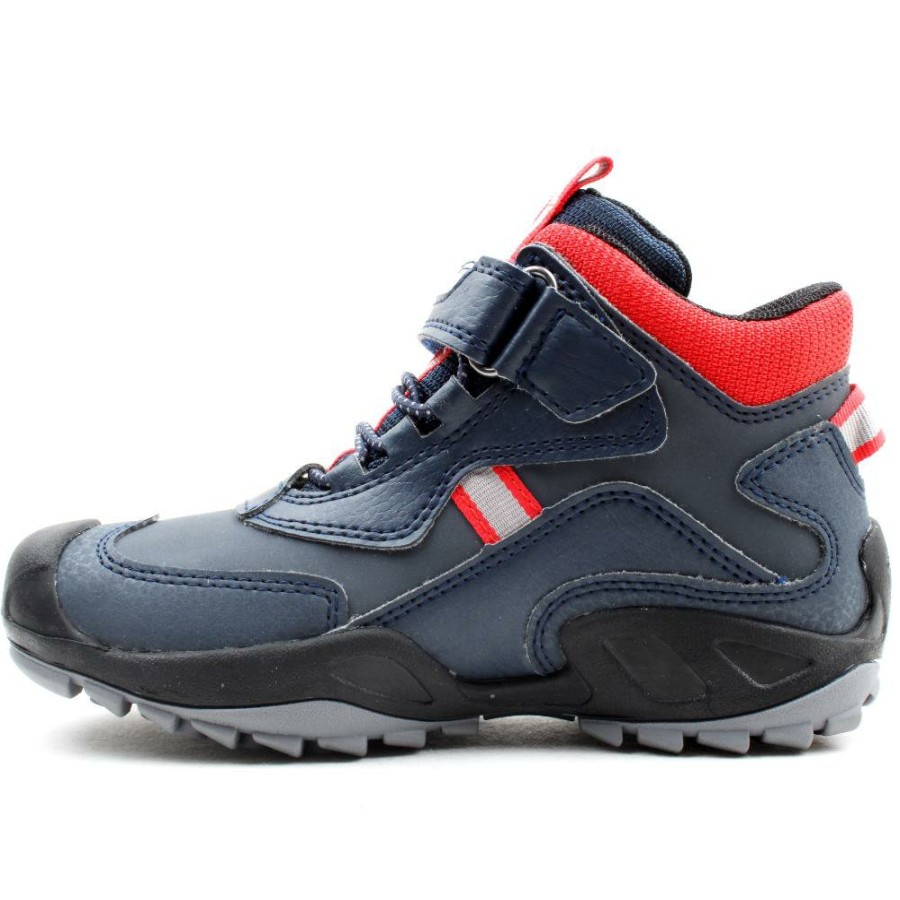 Kids Geox | J261Wb Shoe - Navy/Red