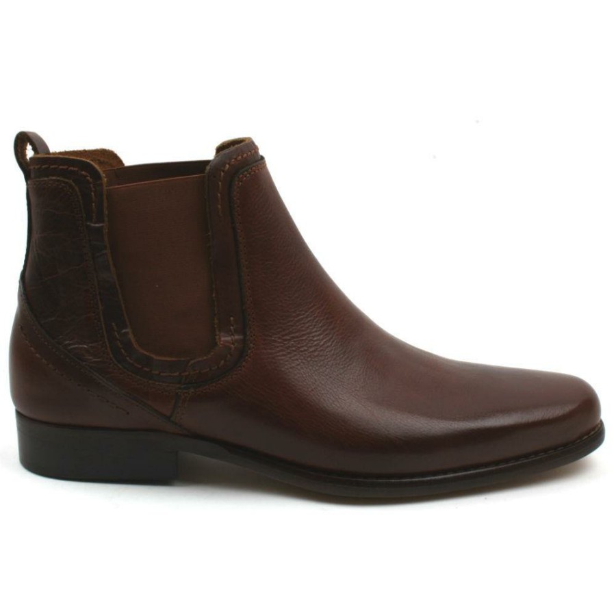 Men Escape | Mens Austinescape Slip On Boot - Brown