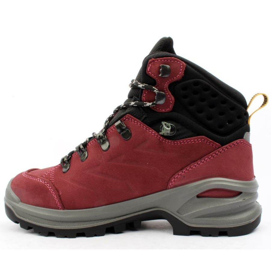 Women Gri Sport | Grisport Lynx Laced Boot - Burgundy