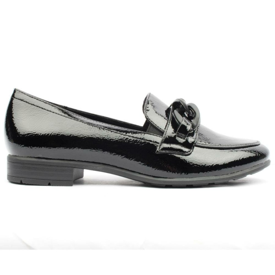 Women Jana | 24260 Slip On Shoe - Black Patent