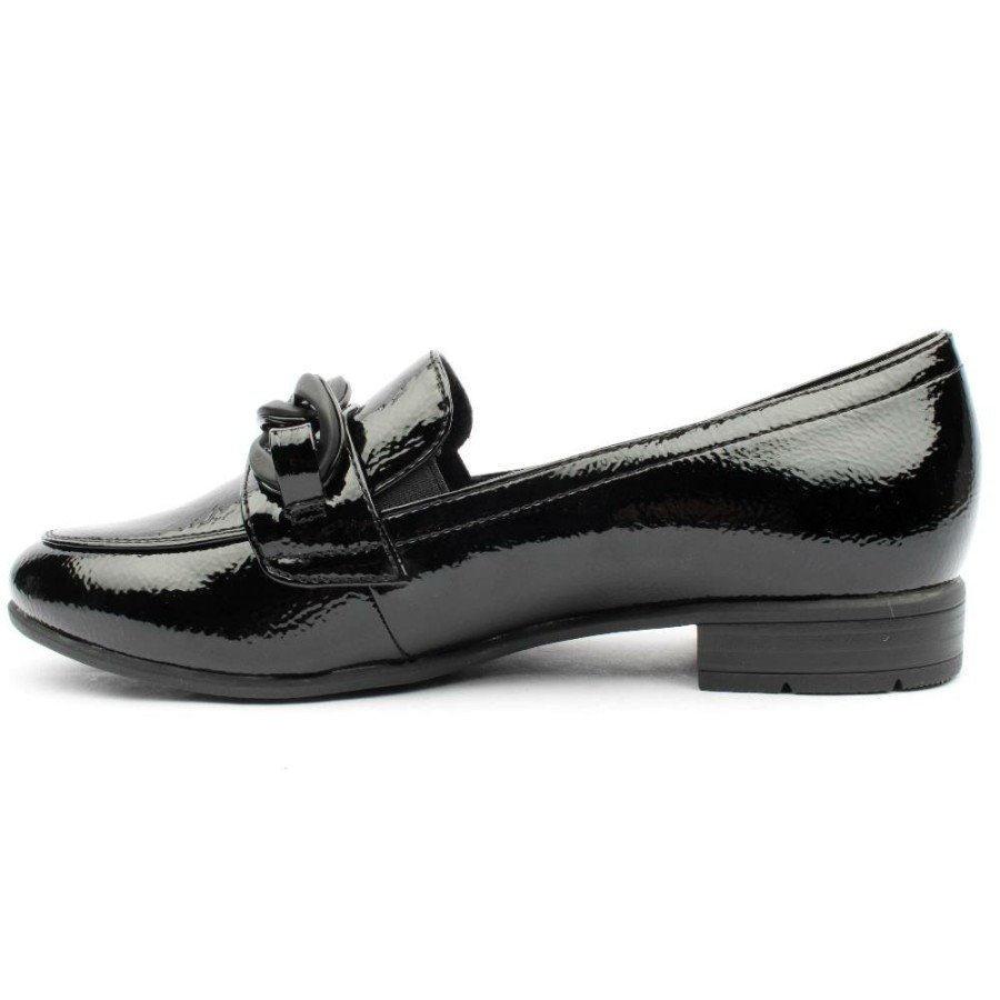 Women Jana | 24260 Slip On Shoe - Black Patent