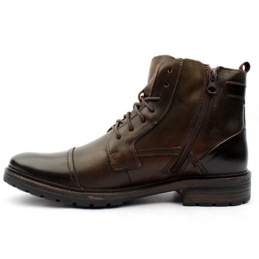 Men Democrata | 301105 Toe Cap Boot - Brown