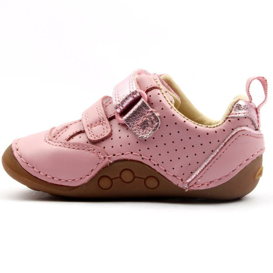 Kids Clarks | Tiny Sky T Prewalker - Baby Pink G