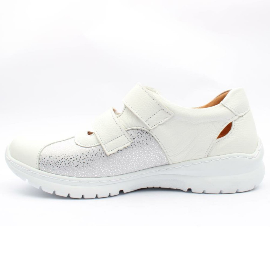 Women Softmode | Chrissy Velcro Shoe - White