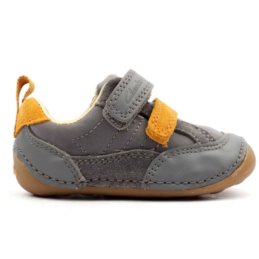 Kids Clarks | Tiny Fawn T Pre Walker - Grey H