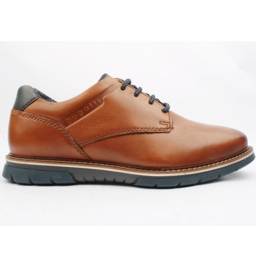 Men Bugatti | Aer05 Laced Shoe - Tan