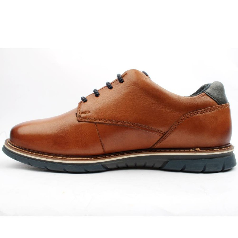 Men Bugatti | Aer05 Laced Shoe - Tan