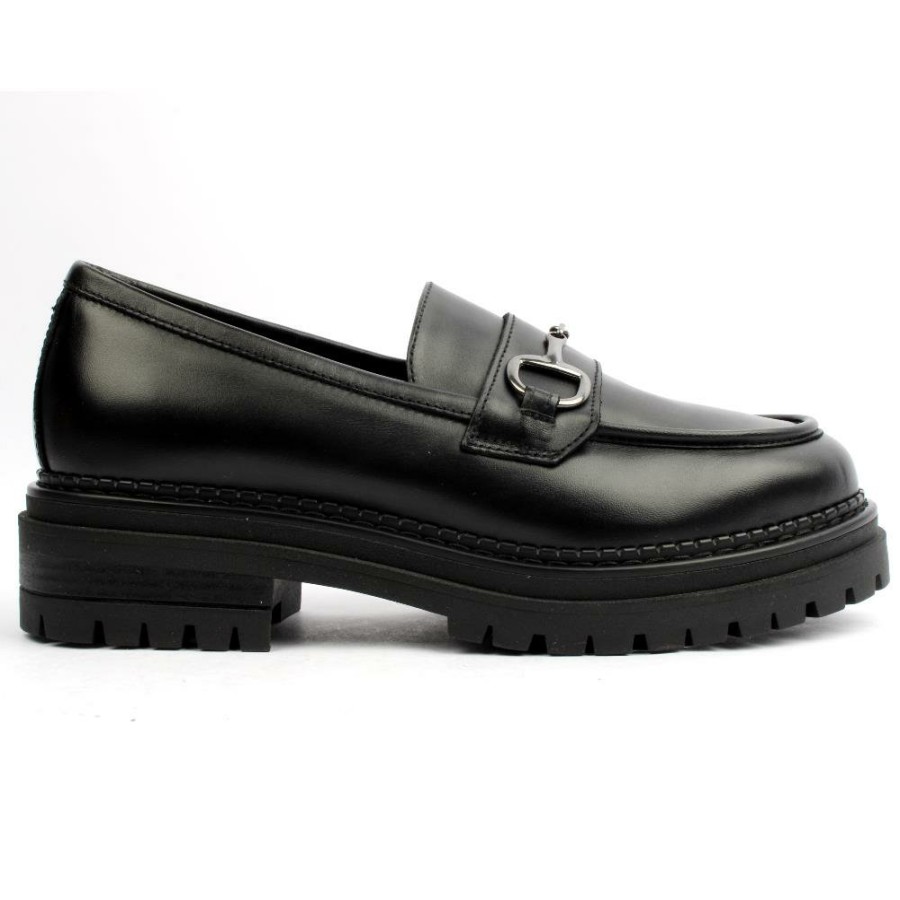 Women NeroGiardini | Nero Giardini I217715 Shoe - Black