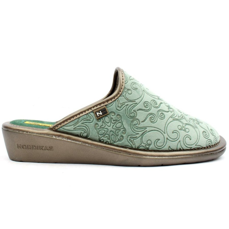 Women Nordika | 2151 Slipper Mule - Green