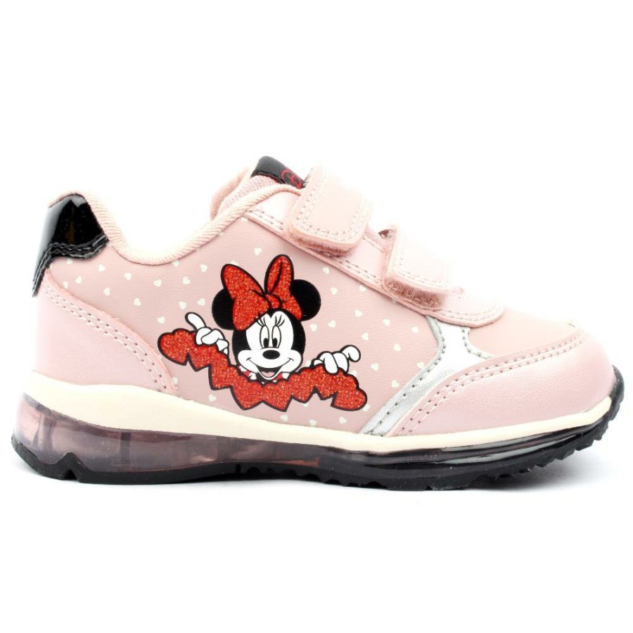 Kids Geox | B3685C Velcro Trainer - Rose