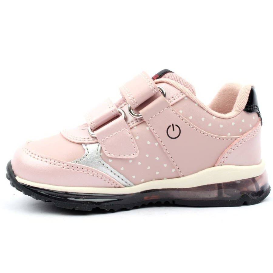 Kids Geox | B3685C Velcro Trainer - Rose