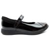 Kids Clarks | Etch Beam K Strap Shoe - Black Patent F