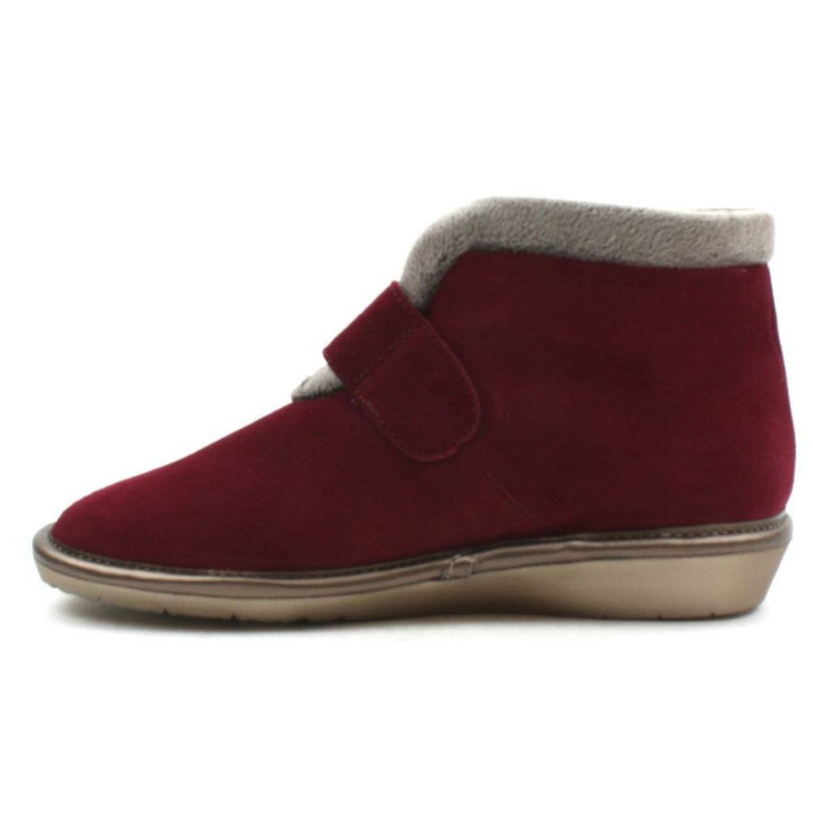 Women Nordika | 280 Suede Boot - Burgundy