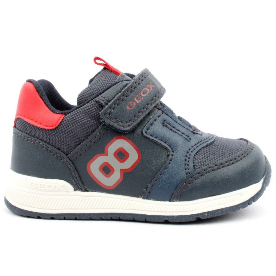 Kids Geox | B360Ra Trainer - Navy/Red