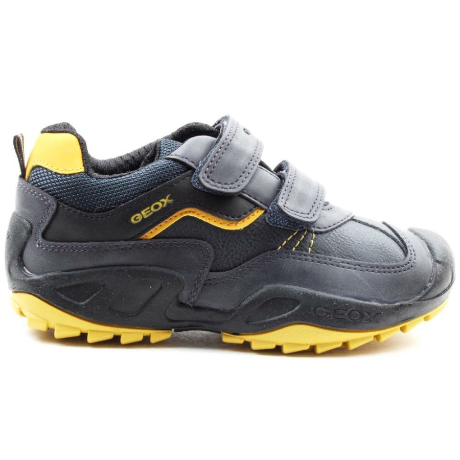 Kids Geox | J261Va Velcro Runner - Navy Multi