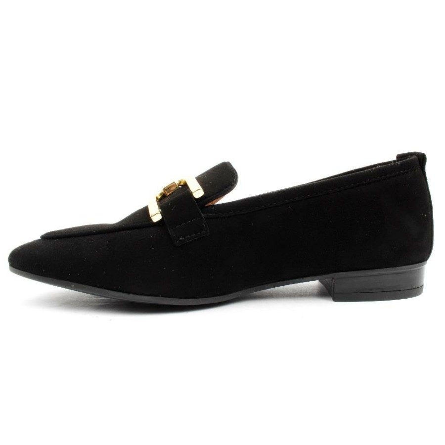 Women Unisa | Baxter Dress Flat Shoe - Black