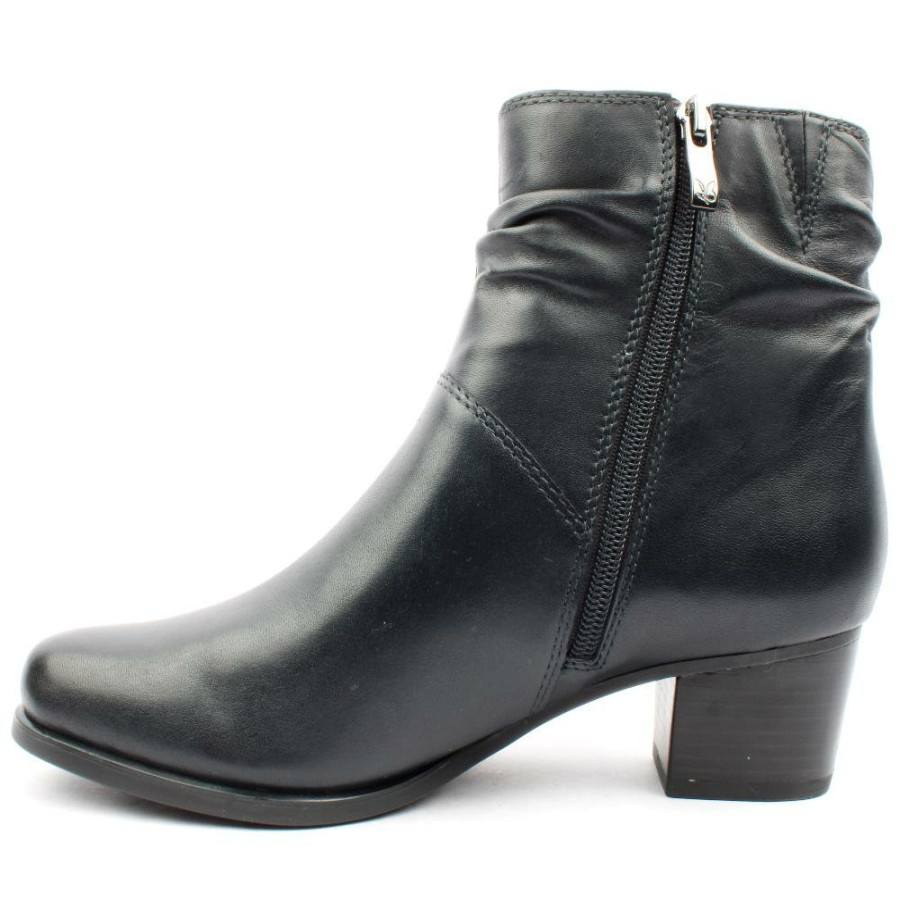 Women Caprice | 25335 Ankle Boot - Navy