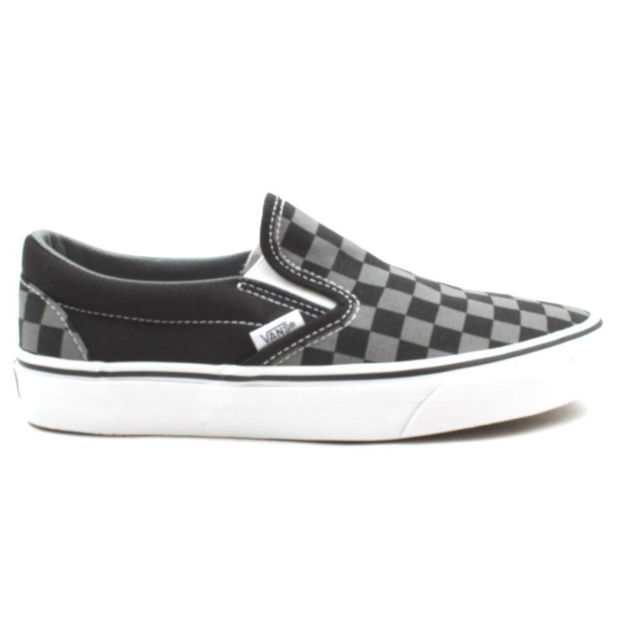 Men|Women Vans | U Classic Slip On Canvas Shoe - Black Pewter