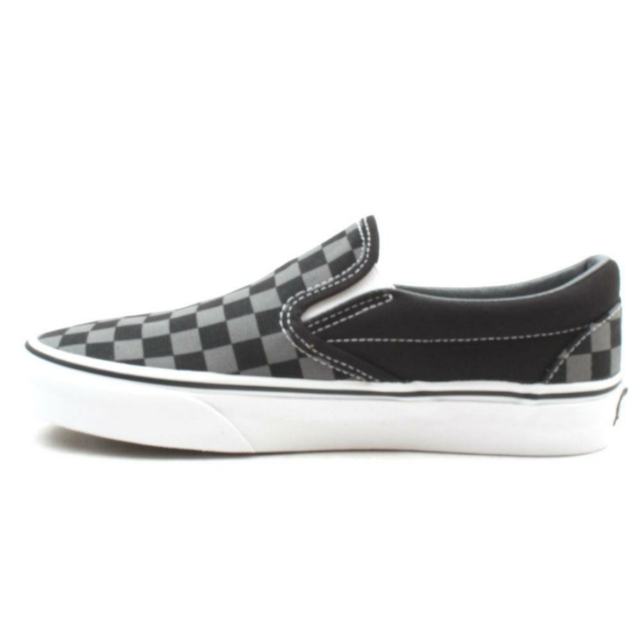 Men|Women Vans | U Classic Slip On Canvas Shoe - Black Pewter