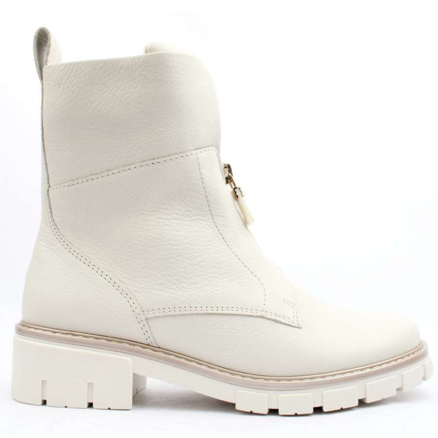 Women Ara | 23130 Ankle Boot - Cream