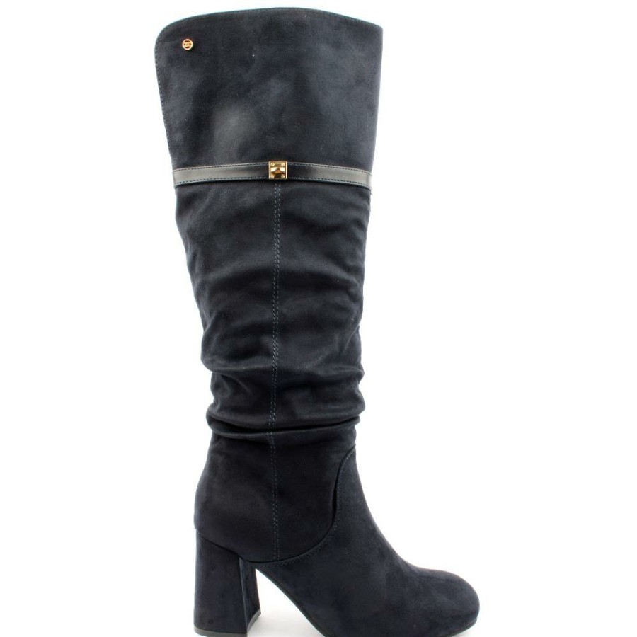 Women Zanni & Co | Zifta Knee High Boot - Navy