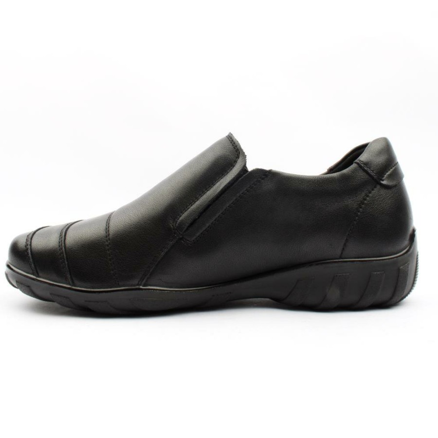 Women G Comfort | Gcomfort P9813 Slip On Shoe - Black