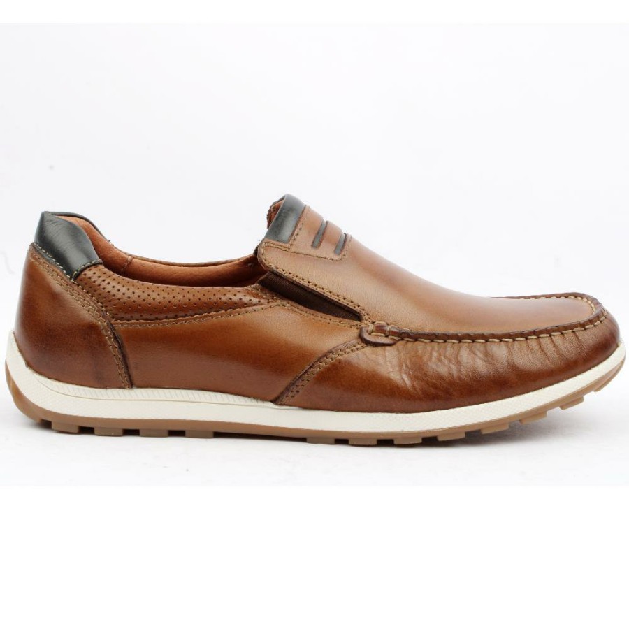 Men Dubarry | Sage Slip On Shoe - Whiskey