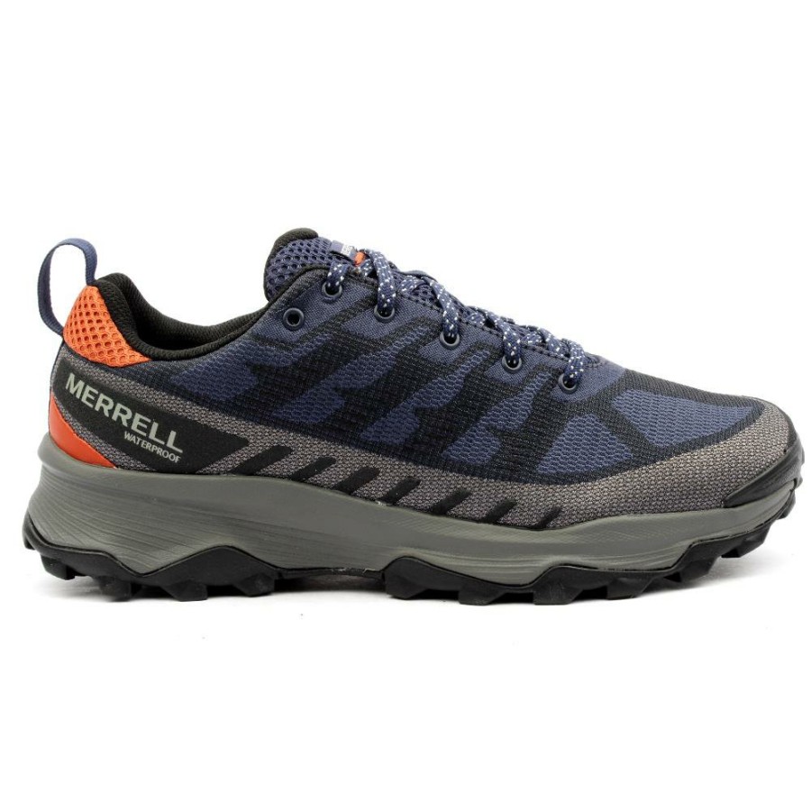 Men Merrell | J037437 Speed Shoe - Navy Multi