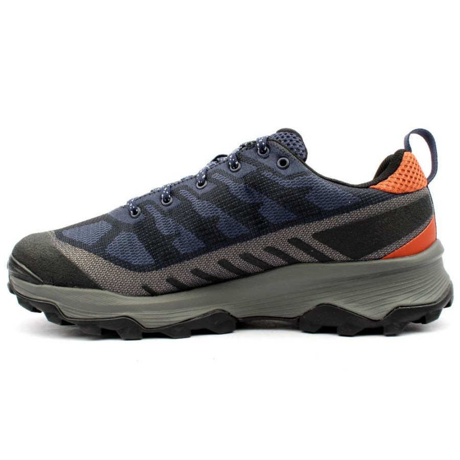 Men Merrell | J037437 Speed Shoe - Navy Multi