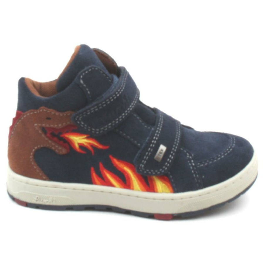 Kids Lurchi | 13513 Velcro Boot - Navy