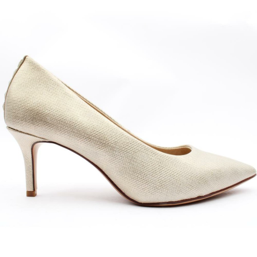 Women S.Oliver | Soliver 22414 Court Shoe - Gold