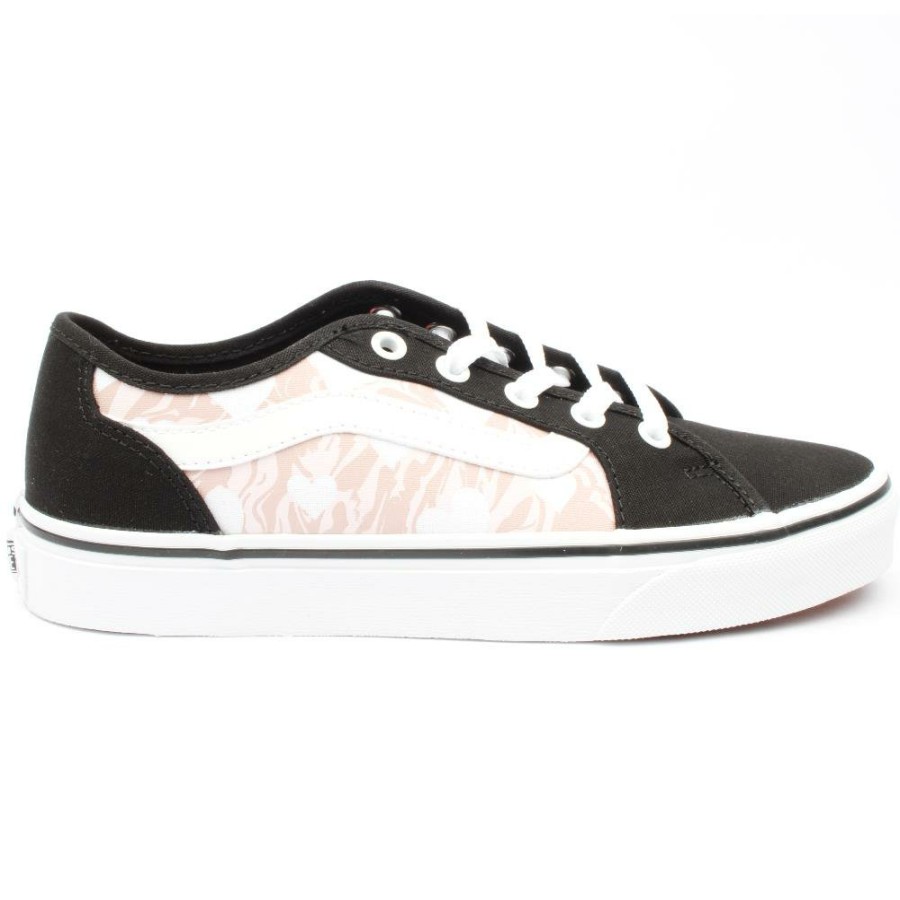 Women Vans | Wmfilmore Decon Laced Shoe - Black/Pink