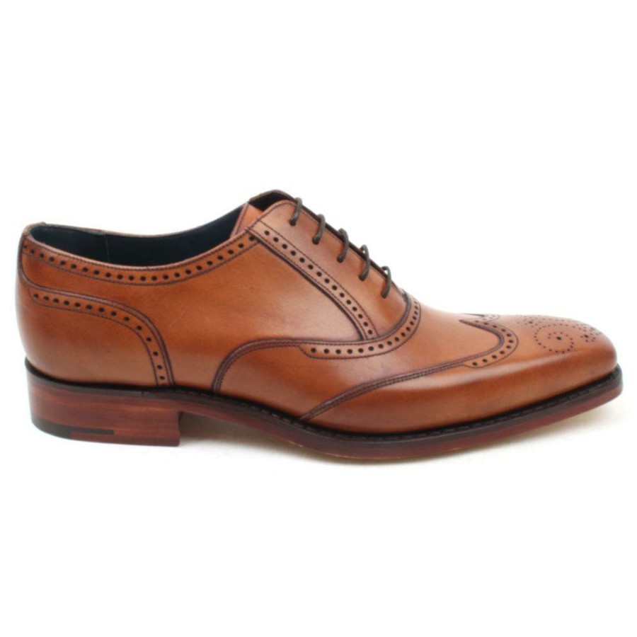 Men Barker | Mens Barker Johnny Bar Laced Shoe - Tan