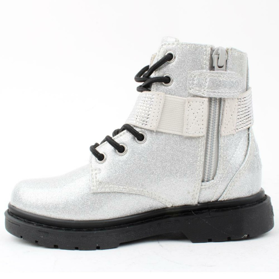 Kids Lelli Kelly | Lk2332 Ankle Boot - Silver Multi