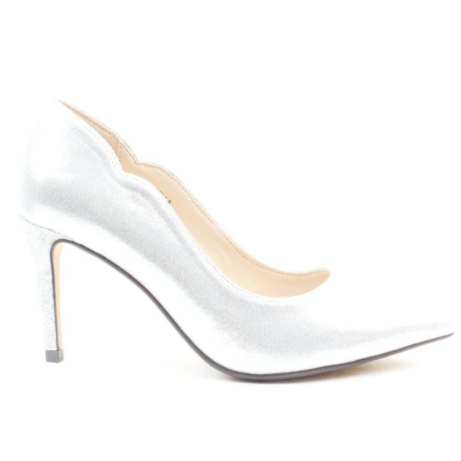 Women Lunar | Flr041 Nigella Court Shoe - Silver