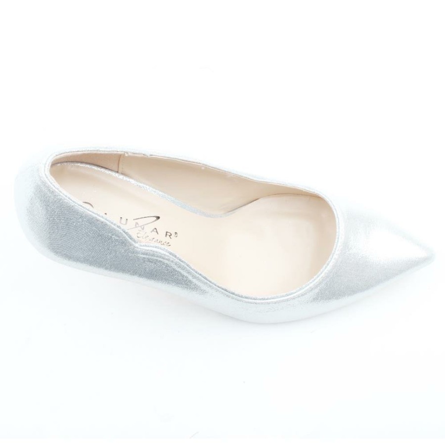 Women Lunar | Flr041 Nigella Court Shoe - Silver