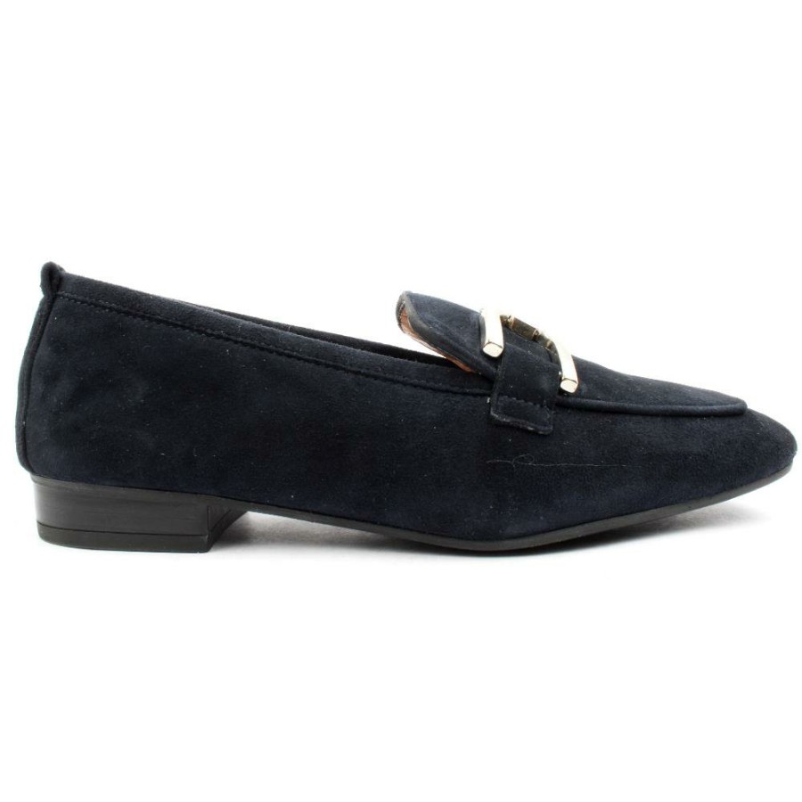 Women Unisa | Baxter Dress Flat Shoe - Navy