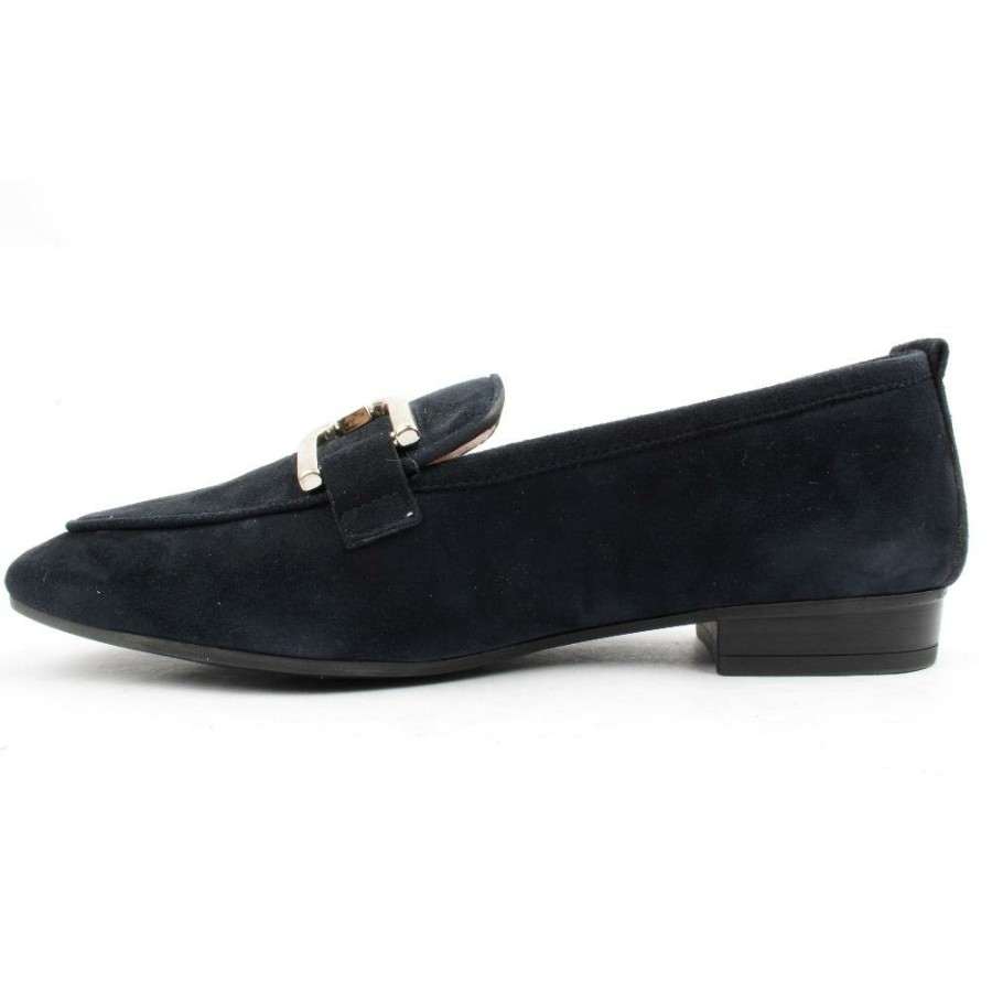 Women Unisa | Baxter Dress Flat Shoe - Navy