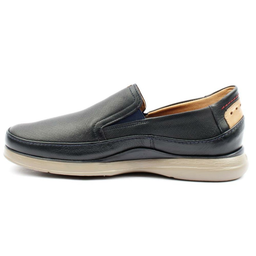 Men Fluchos | Mens Slip On F0466 - Navy