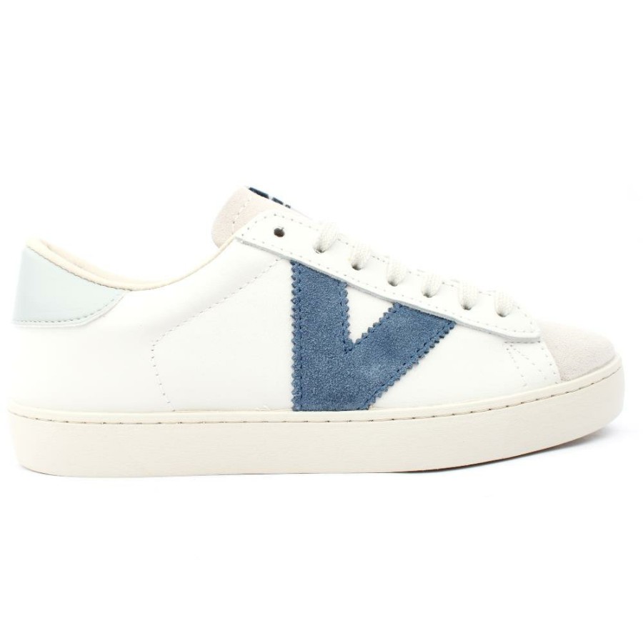 Women Victoria | 1126142 Main White Shoe - Blue