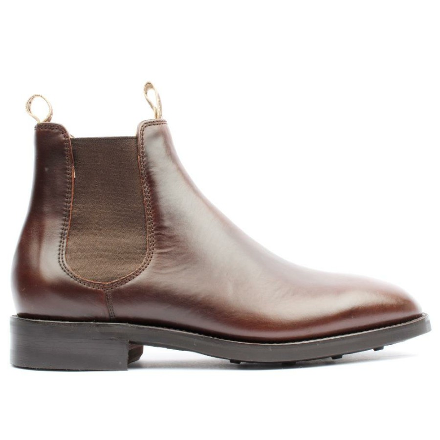 Men Barker | S Sutton Gusset Boot - Brown