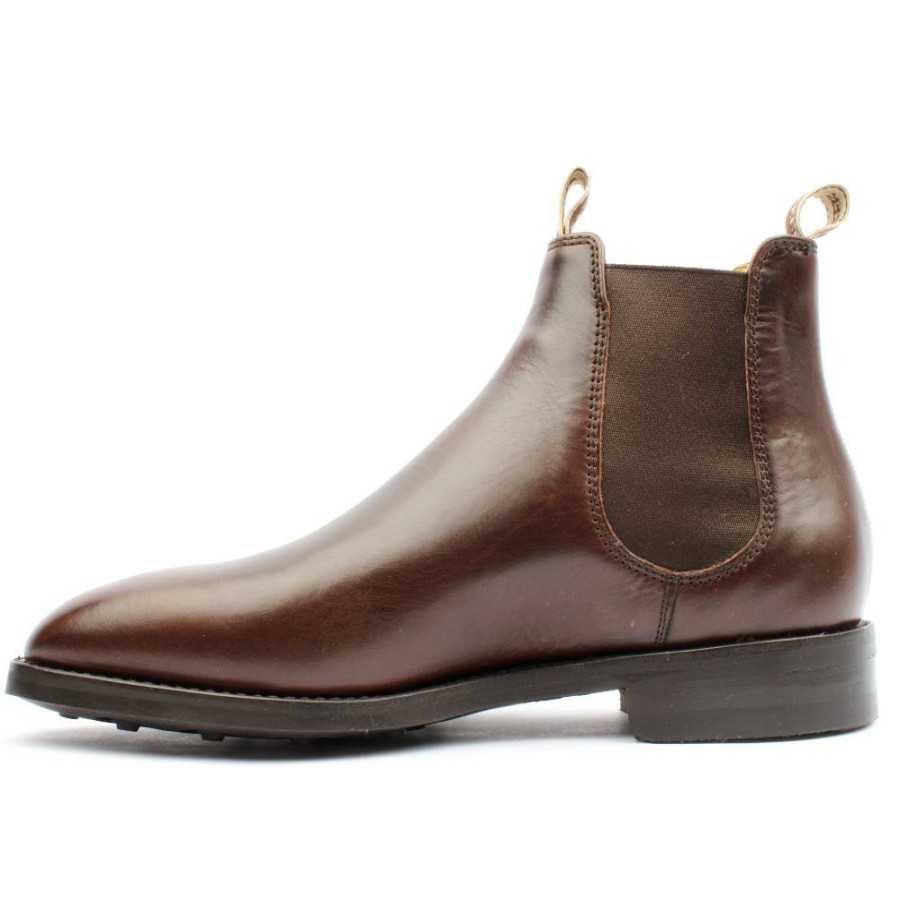 Men Barker | S Sutton Gusset Boot - Brown