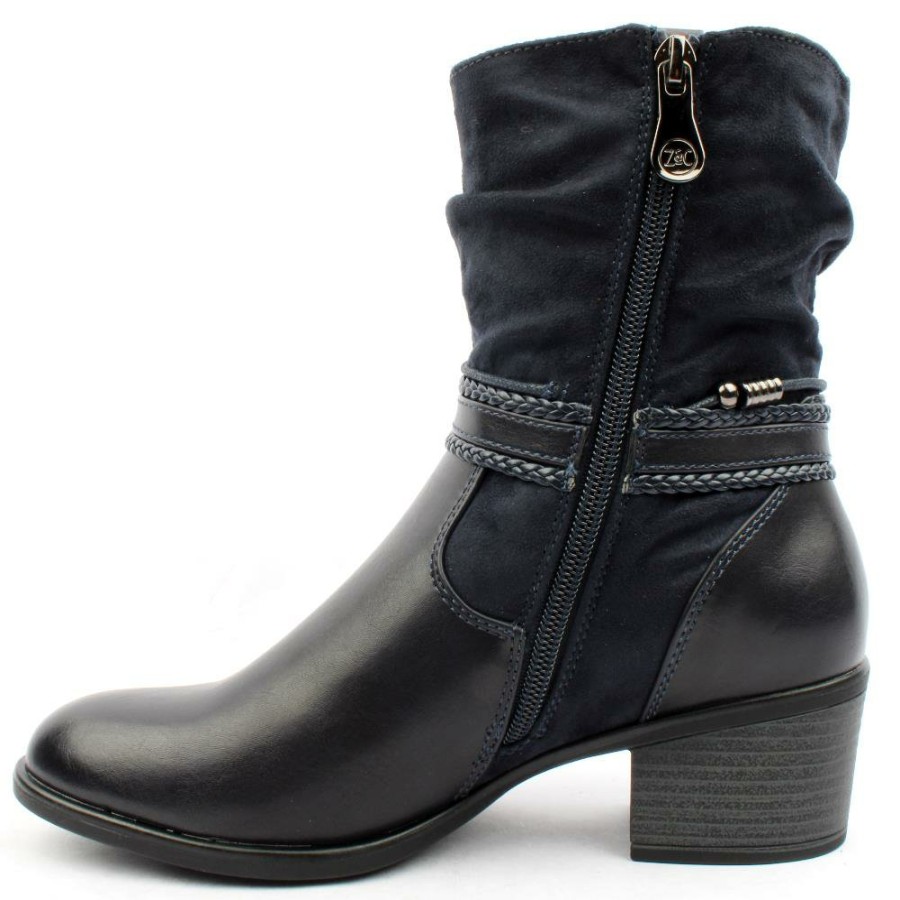 Women Zanni & Co | Arad Boot - Navy