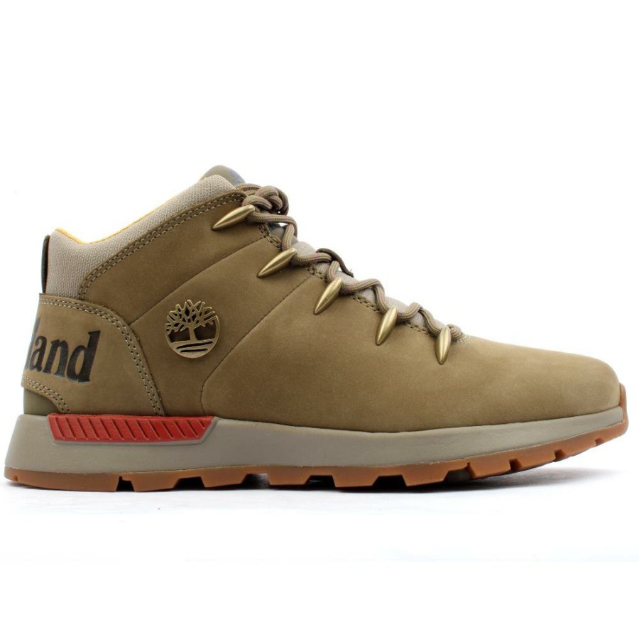 Men Timberland | Ca61Jg Laced Boot - Olive