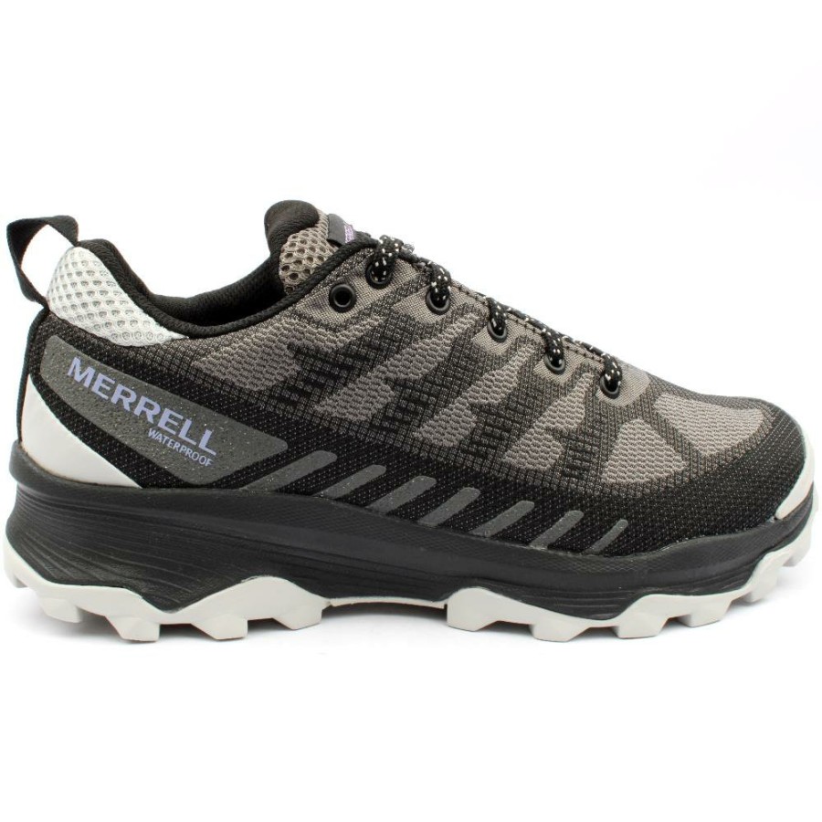 Women Merrell | J037182 Speed Eco Wp Shoe - Grey Multi