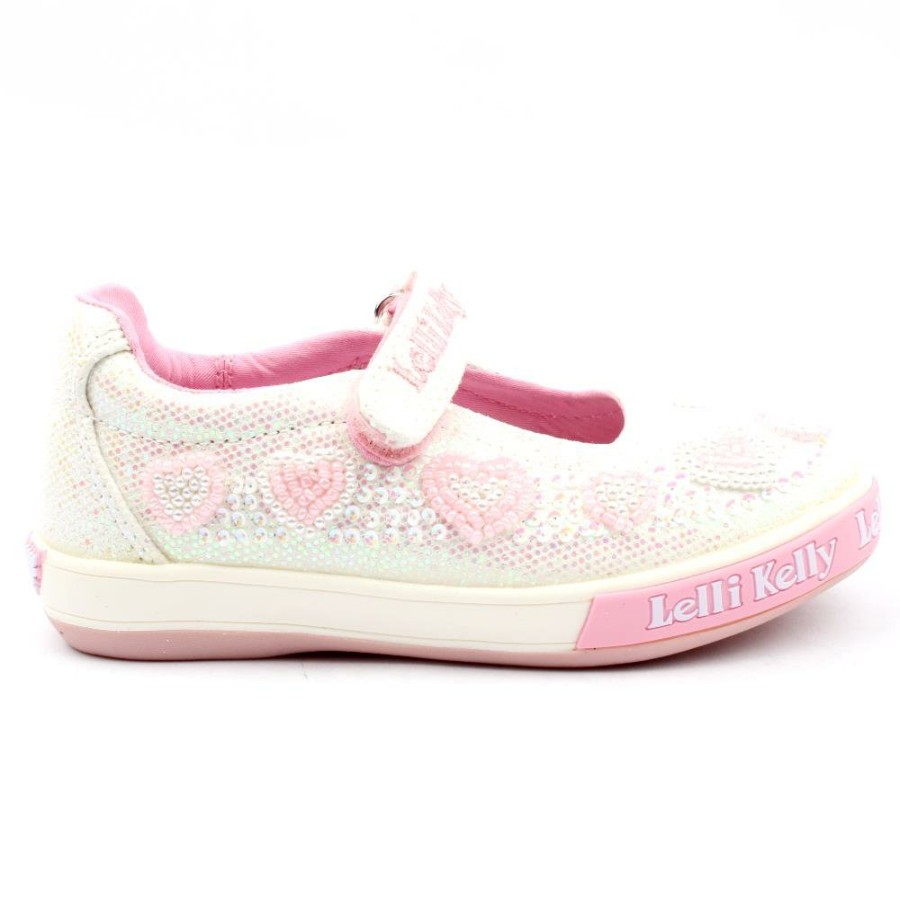 Kids Lelli Kelly | Shoe Lk3494 - White Multi