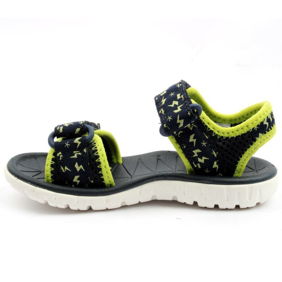 Kids Clarks | Surfing Tide K Junior Sandals - Navy Multi G